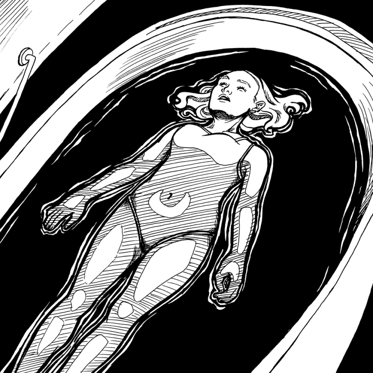 "Floating" done for Barbara Schmidt's Grant Proposal